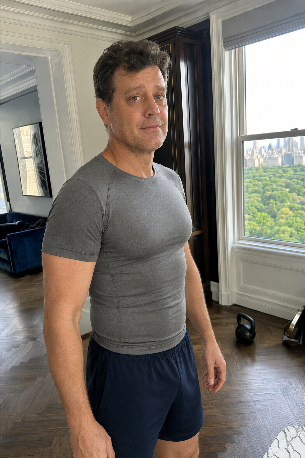 James Mitchell after 12-week transformation — 26 lbs lost, personal training Upper East Side